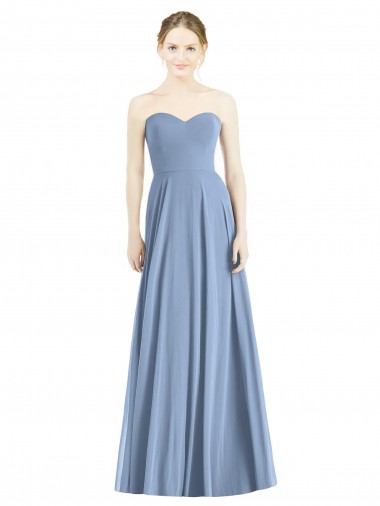 Shop Strapless Sweetheart Chiffon Bridesmaid Dress