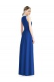 Shop Draped Keyhole Long Chiffon Bridesmaid Dress