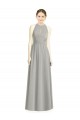 Shop Draped Keyhole Long Chiffon Bridesmaid Dress