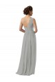 Shop Ruffled One Shoulder Floor Length Long Chiffon Bridesmaid Dress