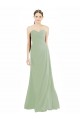 Shop Sweetheart Neckline Draped Floor Length Chiffon Bridesmaid Dress