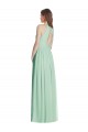 Shop Cutout Open Back Shirred Halter Maxi Bridesmaid Dress