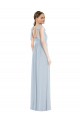 Shop Tie Shoulder Empire Waist Maxi Bridesmaid Dress