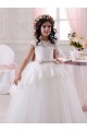 Shop Ivory Ball Gown Sweetheart Floor Length Sleeveless Flower Girl Dress