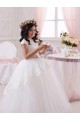 Shop Ivory Ball Gown Sweetheart Floor Length Sleeveless Flower Girl Dress