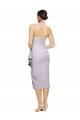 Shop Short Cocktail Length Strapless Formal Crepe Bridesmaid Dress / Prom Dress with Ruffles