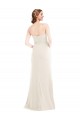 Shop Long Strapless Tuxedo Maxi Bridesmaid Dress / Prom Dress with Front Slit & Pockets