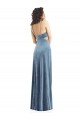 Shop Spaghetti Strap Long Full Length Formal Velvet Maxi Bridesmaid Dress / Prom Dress