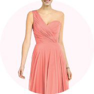 Shop One Shoulder Bridesmaid Dresses