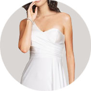 Shop One Shoulder Wedding Dresses